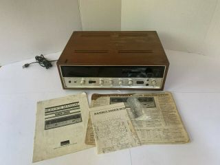 Vintage Sansui 5000x Solid State Am/fm Stereo Tuner Amplifier / Manuals