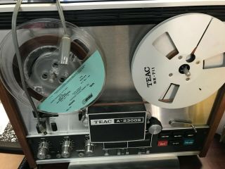 Vintage Teac A - 2300s - Stereo Reel - To - Reel Tape Deck - Fantastic