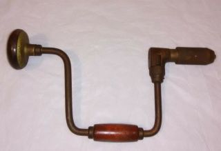 Vintage Millers Falls Hand Drill Auger Bit Brace