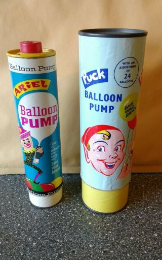 Vintage Ariel & Puck Pumps Balloon Pumps (no Balloons) -