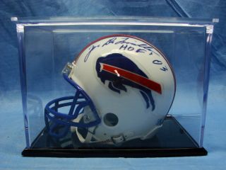 Buffalo Bills Joe Delamielleure Autographed Mini Football Helmet With