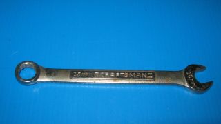 Vintage Usa Craftsman 15mm Combination Wrench 42919