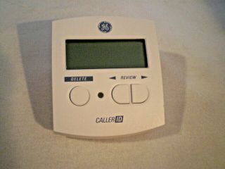 Vintage Ge Caller Id Model 2 - 9016g 3 Line Display,  Off White Color For Telephone