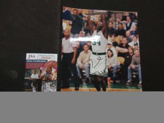 Paul Pierce Signed Auto Autograph 8x10 Photograph Jsa Boston Celtics Ph717