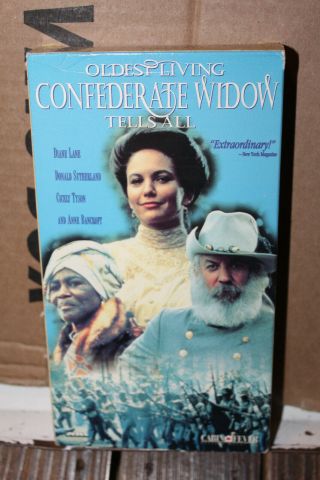 Vintage Vhs 1995 Oldest Living Confederate Widow Tells All Diane Lane Rare