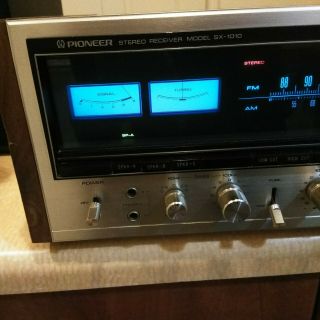 Pioneer SX - 1010 Stereo Receiver For Repair 2