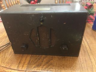 Vintage Western Electric 100f Loud Speaker 105 - 125 Volts - 0.  4 Amps 50 Watts Dc O