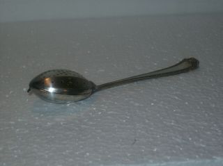 Vintage Veri Best Silver Plate Tea Infuser Spoon - Strainer