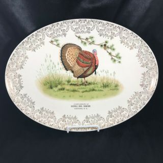 Vintage Advertising Maxwell Bros Furniture Gastonia Nc 13 - 1/2” Turkey Platter