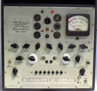 Looks Almost Hickok 533 Dynamic Mutual Conductance Tube Tester
