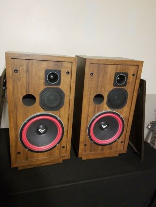 Awesome Cerwin Vega D3 3 - Way Floor Speakers - Refoamed Audiophile