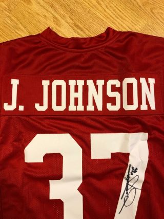 Jimmy Johnson Autographed Jersey 3