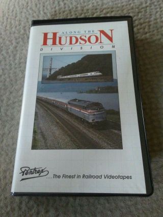 Along The Hudson Division Vhs 1992 Pentrex Railroad Amtrak Metro North Train