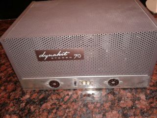 Dynaco Dynakit St - 70 Rft El34 7199 Tube Stereo Amp Bench Checked And Serviced