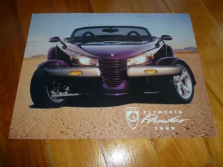 Prowler Plymouth Chrysler 1999 Brochure Document French Dealer Sales