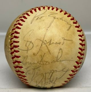 1978 Ny Mets Team 25x Signed Baseball W/ Ed Kranepool Nino Espinosa,  Jsa Loa