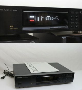 Classic Kenwood Audiophile Am - Fm Stereo Tuner Kt - 5020