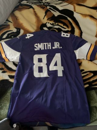 Minnesota Vikings Football Jersey Irv Smith Jr 84 Medium Nwt