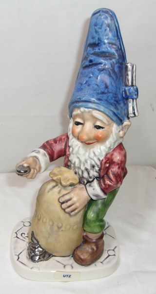 Vintage Goebel Germany Co Boys Utz The Banker Gnome Figurine 513