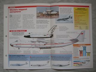 Aircraft of the World Card 12,  Group 1 - Antonov An - 225 Mriya ' Cossack ' 2