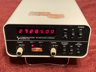 Cpi Communications Powers Bc2000 Bc - 2000 Base Console Frequency Counter Tuner