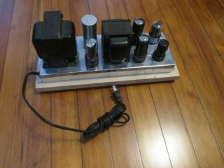 Radio Craftsmen C400 Tube Mono Power Amp Recapped Plug N Play 6v6gt 6sn7 6j5 5y3