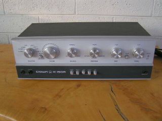 Crown Ic 150a Preamp Preamplifier Cut & Boost