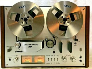 Akai Gx - 4000d Stereo Tape Deck Reel - To - Reel - 64
