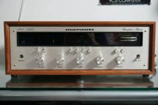 Marantz Model 2220 Stereo Integrated Amplifier Receiver W/ Wood Case As - Is