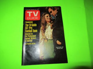 Vintage January 1971 Tv Guide Johnny / June Cash Cover