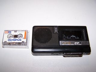 Vintage Panasonic Rn - 112 Microcassette Recorder Vas Voice Activated W/ Cassette