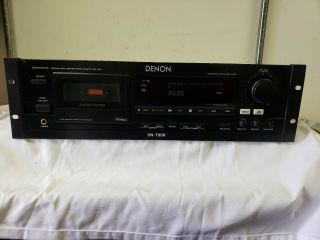 Denon Dn - 790r Professional Three Head Cassette Deck