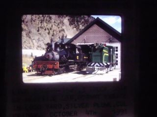 Org Photo Rr Train Yard Depot Station Shay Silver Plume Co Camino Cable 15 12
