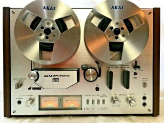 Akai Gx - 4000d Stereo Tape Deck Reel - To - Reel - Pristine 62