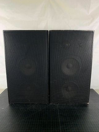 Ads L710 Black Speakers W/ Metal Grills