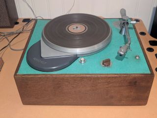 Vintage Rek - O - Kut Turntable K33 Walnut Plinth,  Micropoise Tonearm Read Desc