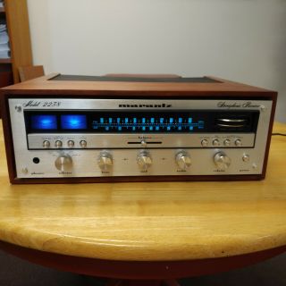Marantz 2238 Stereo Receiver - With Wood Cabinet