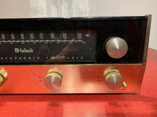 McIntosh MR - 67 FM Tube Stereo Tuner with panloc mount - 3