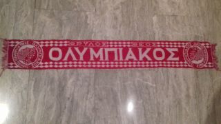 Greece Olympiakos Football Team Scarf