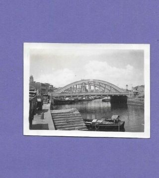 Anderson Bridge ? Singapore Vintage Old Photo 8x6cm Iv