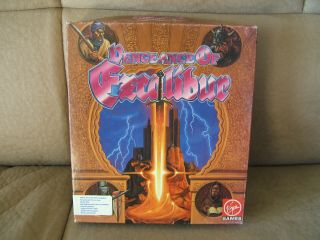 Vengeance Of Excalibur Game For Vintage Ibm Pc And Compatibles