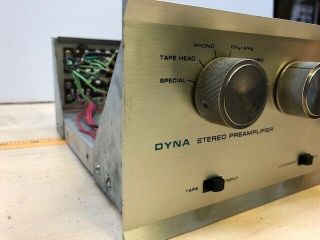 Dynaco PAS - 3X Vacuum Tube Preamplifier.  No tubes. 2