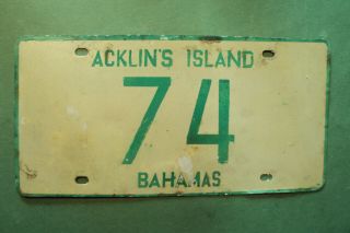 Bahamas - Acklin 