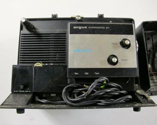 Argus Showmaster Eight 8 Mm Film Movie Projector Vintage 871