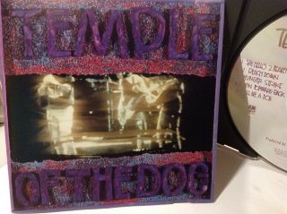 Vintage Temple Of The Dog 1991 Cd Eddie Vedder Chris Cornell Hunger Strike
