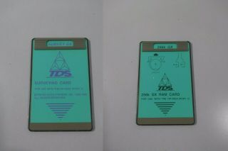 Tds Surveying Card W/ Tds 256k Ram Card W/ Battery For Hp 48gx
