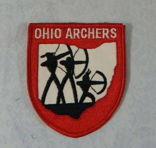 Vintage Ohio Archers Bowhunting Patch