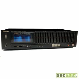 Technics Sh - 8055 Stereo Graphic Equalizer 12 Channel Spectrum Analyzer