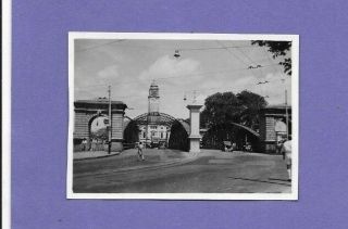 Anderson Bridge Singapore Vintage Old Photo 8x6cm Iv