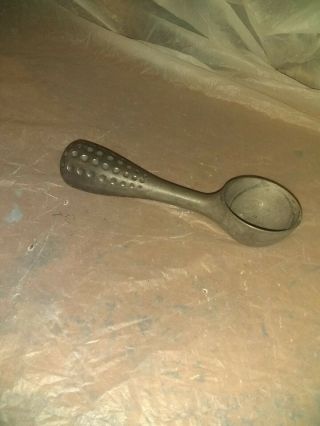 Vintage Scoop Rite Patent Pending Cast Aluminum Ice Cream Scoop Disher Spoon